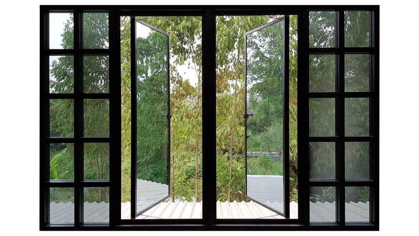 Aluminium Glass Door
