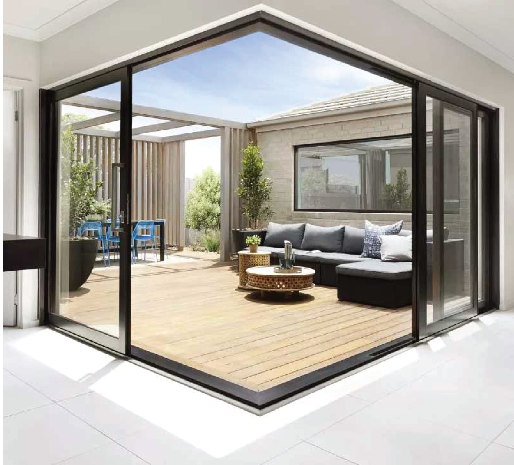 Aluminium Slide Glass doors